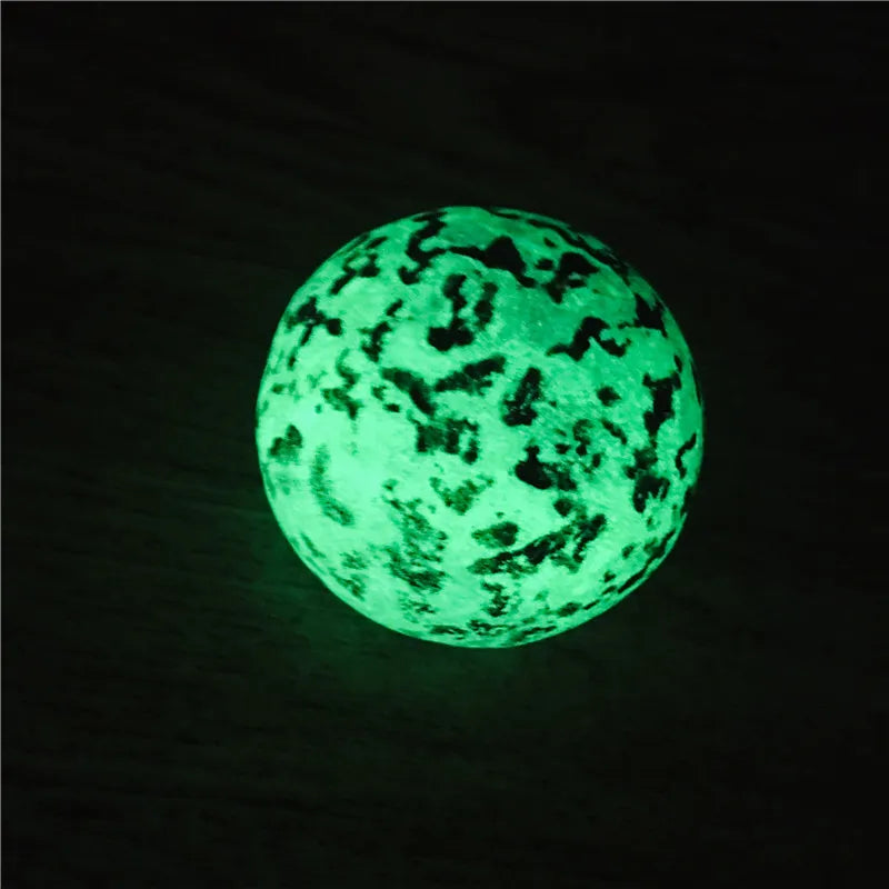 50mm Natural Luminous Quartz Crystal Sphere Ball Glow In the Dark Stone