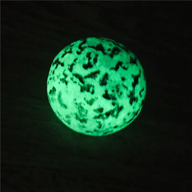 50mm Natural Luminous Quartz Crystal Sphere Ball Glow In the Dark Stone