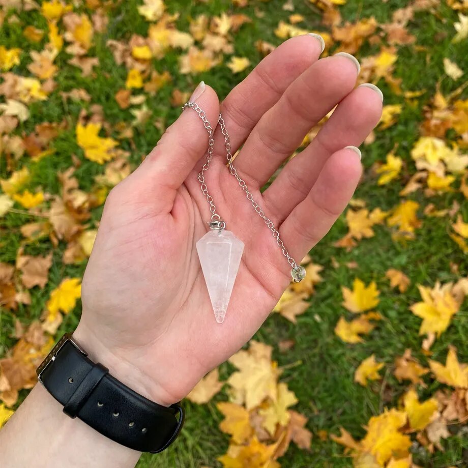 Healing Crystal Pendulum for Divination Dowsing