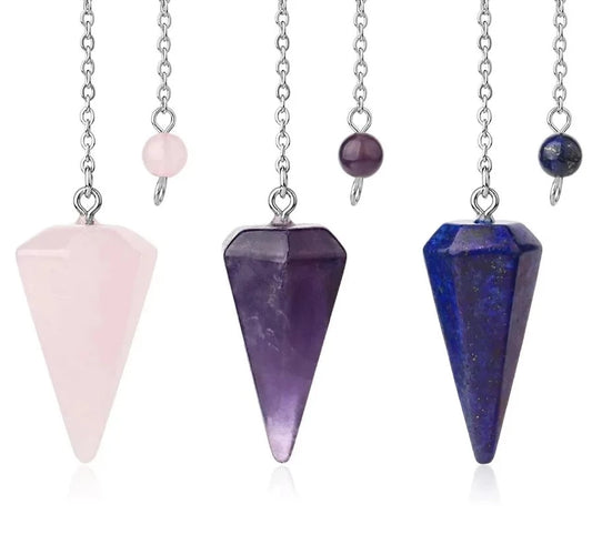 Healing Crystal Pendulum for Divination Dowsing