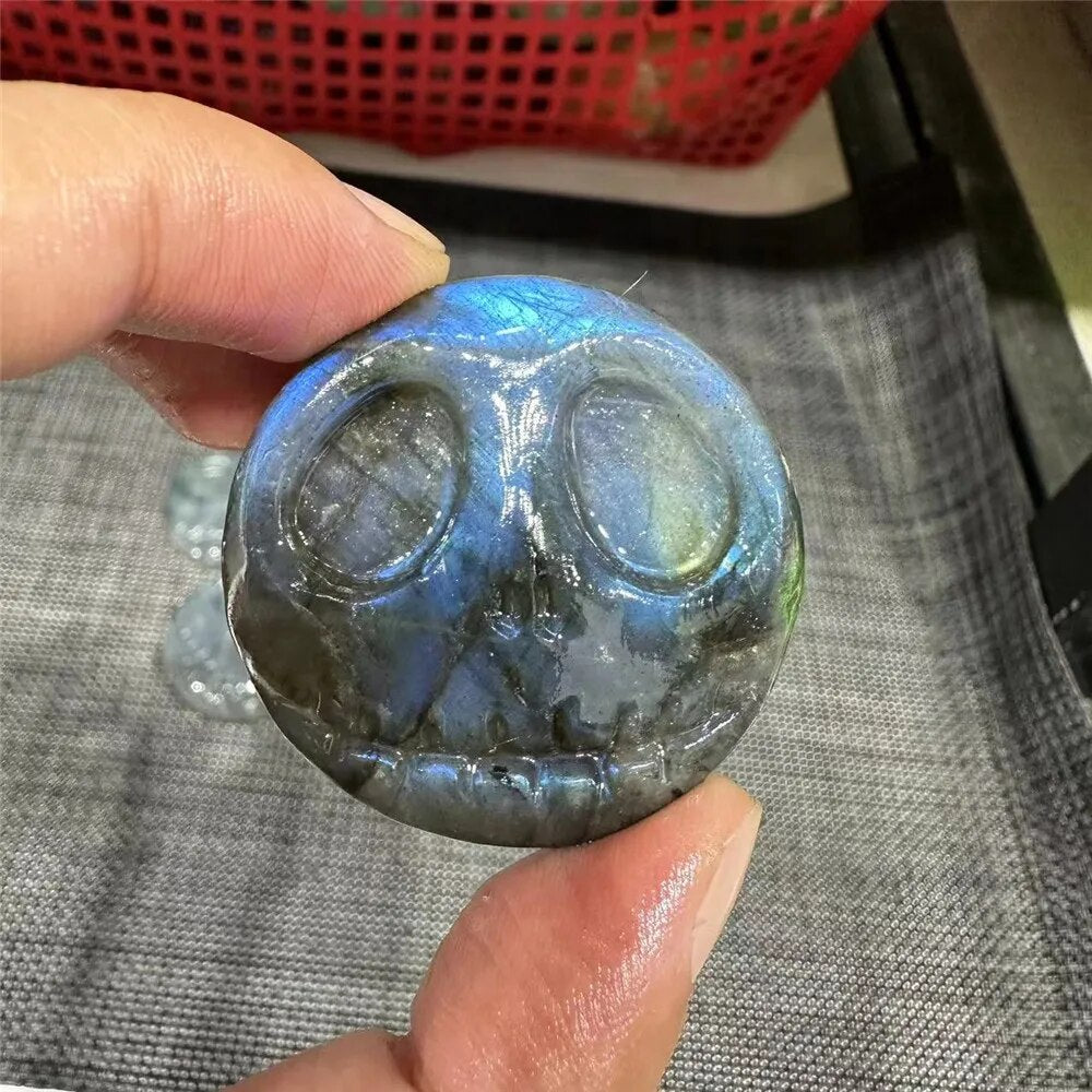 Natural Crystal Jack Mineral Labradorite Ghost Head