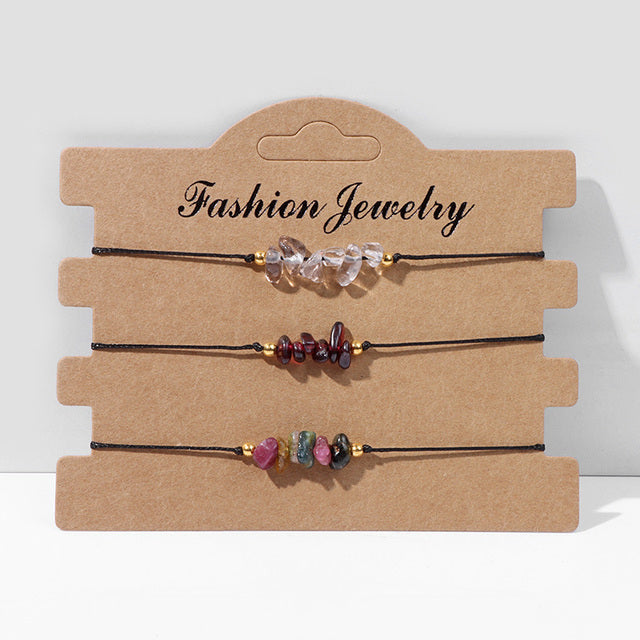 3pcs Natural Stone Bracelet