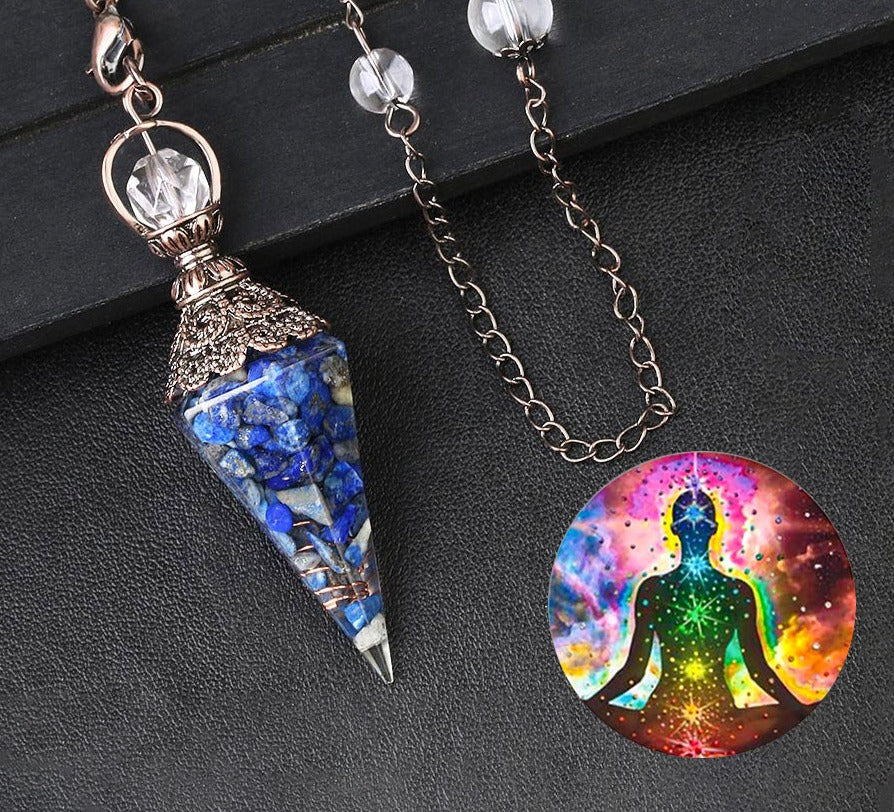 Chakra Healing Pendulum Crystals